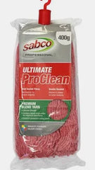 Sabco Ultimate ProClean Mop Head 400grm Red