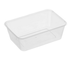 650ml Rectangle Container F/Grade (500 pieces) A650-650ML-FG