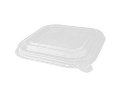 PET Lid for Square Container - Fit 750-1400ml 300pc/ctn (KSCLPET)