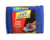 Mr Clean Steel Scrub 3 Pack