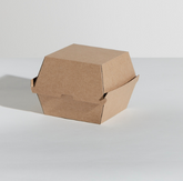 Pinnacle Burger Box 102x105x80 (300pcs) Kraft (EBK-A)