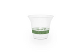 Premium PLA Cold Cup - Clear/Green Leaf 9oz (280ml) 1000pcs (R300S-VW)