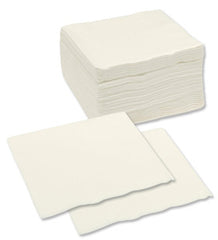 White Cocktail Napkins Quilted 2ply 2000 Sheet  (EN-COCKTAILQ / CNQ)