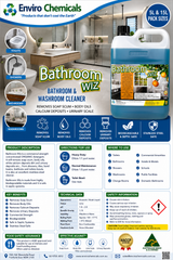 Bathroom Wiz Organic Bathroom Cleaner & Soap Scum Remover