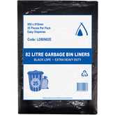 Binliner Black 82Lt 50u XH/D (200)
