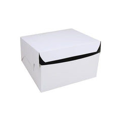 EASY FOLD CORRUGATED CAKE BOX 11" 11 X 11 X 4" 50pcs