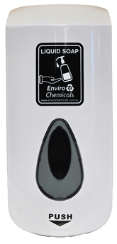 Enco Liquid Soap Dispenser 1lt Refillable ABS Plastic