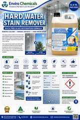 Hard Water Stain Remover- Removes stubborn hard water stains