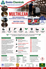 Multiklean Multipurpose Cleaner Degreaser