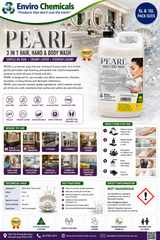 Pearl Hand & Body Wash + Shampoo – Gentle 3-in-1 Soap-Free Cleanse