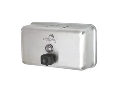 Dolphy Soap Dispenser Stainless Steel - Horizontal Design 1200ml
