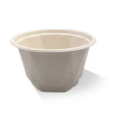 Unbleached sugarcane Takeaway bowl 1000ml 300pc/ctn