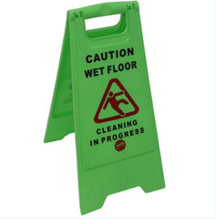 Caution Wet Floor- Cleaning In progress Signs