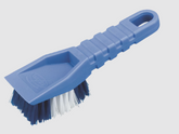 Heavy Duty Scrub brush Hand held with built in Scraper