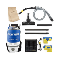 LIMITED STOCK -PULLMAN PL950 Cordless Back Pack Battery Lithium Vacuum (Battery Operated)