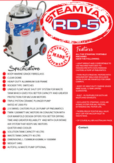 SteamVac RD5 900psi
