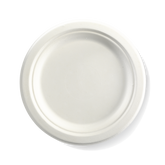 Sugarcane Round Plate 9" 500pc/ctn