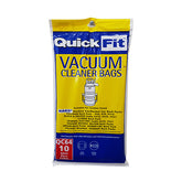 Clean Up CU64 Paper Vacuum Cleaner Bags QC64 / QC64P 10pk Vacuum Cleaner bags