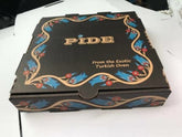 9" Pide Box - 100 pcs per bundle (PIDE100)