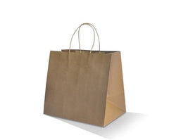 Brown Kraft Take Away Bag /Twisted paper handle 150/ctn (BCB-T-T)