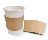 Cup Sleeve Kraft 8 oz 1000pc/ctn
