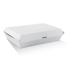 Family Pack/White Corrugated /Plain 100pc/ctn (WCB11)