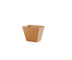 Chip Cup/Brown Corrugated Plain/Brown 500pc/ctn  (PCC2)