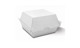 Burger Box / White Corrugated / Plain 250pc/ctn (WCB2)