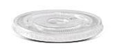PET Flat lid 78mm for 6/8oz/X slot 1000pc/ctn (FL78PET)