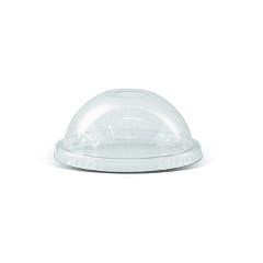 PET dome lid 78mm for 6/8oz/Die-cut hole 1000pc/ctn (DL78H)