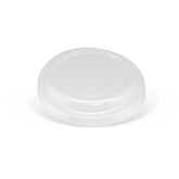 PET flat lid/no hole (fit U cups) 1000pc/ctn (FL95PET)