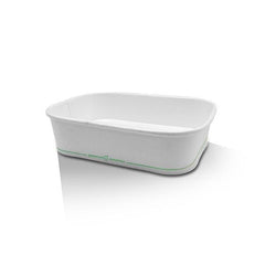 PLA Coated White Rectangular Container 500ml 300pc/ctn (WRC500)