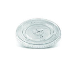 PET flat lid/X slot(fit U cups) 1000pc/ctn (FL95PETX)