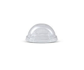 10/12oz PET Dome lid /Die-cut hole 1000pc/ctn (DL84H)