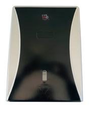 INTERLEAVE PAPER TOWEL DISPENSER BLACK/SILVER
