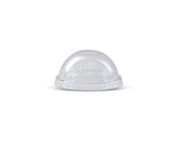 10/12oz PET Dome lid /Die-cut hole 1000pc/ctn (DL84H)
