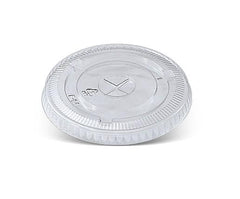 10/12oz PET Flat Lid/X Slot 1000pc/ctn (FL84PET)