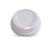 Plastic Lid- 6/8/10 oz Hot&Cold /White 1000pc/ctn (HL8W)