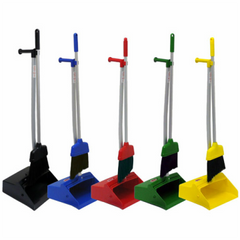 Lobby Dust Pan with Broom