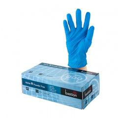 Nitrile Glove Powder Free Blue 100 Pack