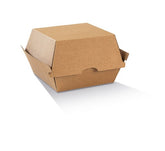 High Burger Box/Brown Corrugated Brown/Plain 200/ctn (PCB2H)