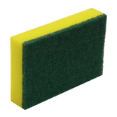 Sponge Scourer Green/Yellow 10pk