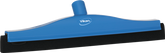 Vikan Floor Squeegee W/Rubber 400mm Blue