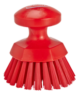 Vikan Hard Round Hand Scrub Brush