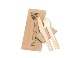 Wooden Fork Knife Napkin Set 400set/ctn (W-FKN)