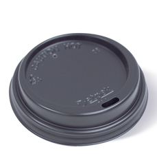 Coffee Cup Lid Majestic Black 8/12/16oz (C-LT0674)