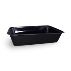 Container Rectangle Freezer Grade BLACK