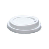 Coffee Cup Lid Majestic White 8/12/16oz (L12W)
