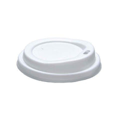 Coffee Cup Lid Majestic White 8/12/16oz (L12W)