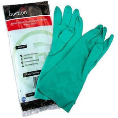 Glove Long Green Nitrile Solvent Res.